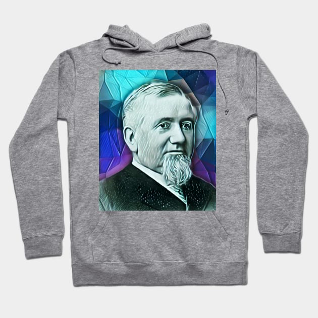 George Pullman Portrait | George Pullman Artwork 6 Hoodie by JustLit